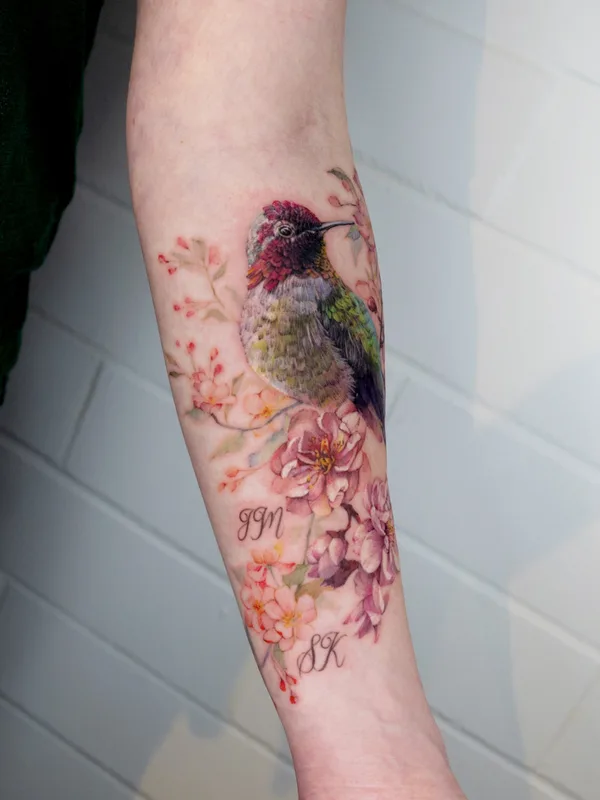 Feminine tattoo by Chou / Daye in Vancouver