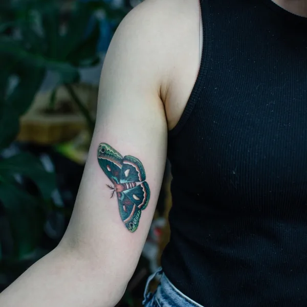 Botanical tattoo by Алиса Третьякова in Saint Petersburg