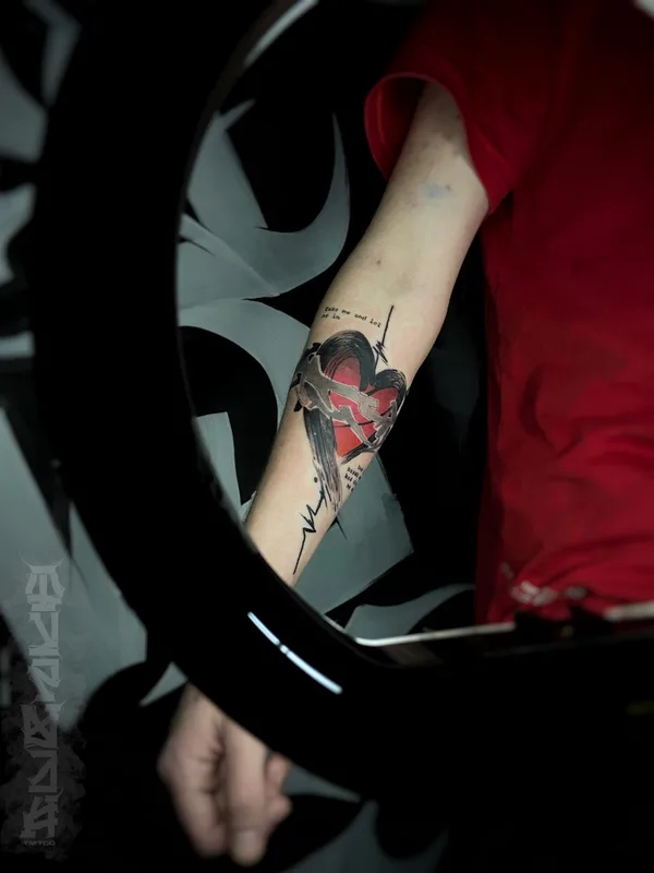 color illustrative tatuaje en forearm #77871 | Tatuador Иван Фурман