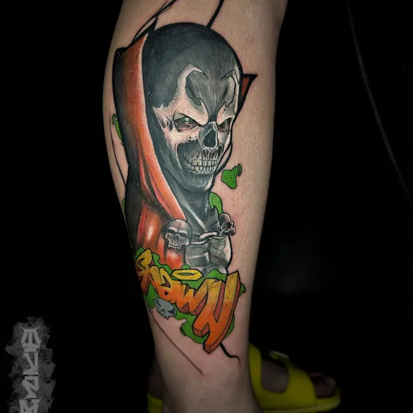Anime tattoo by Иван Фурман in Тамбов