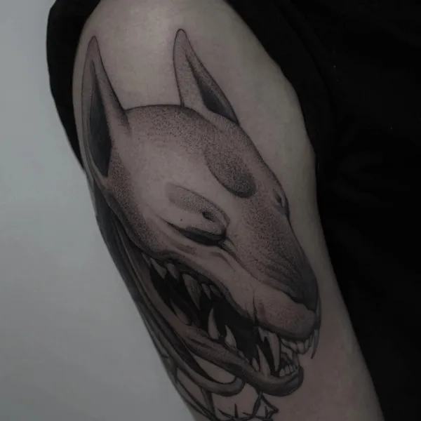 whipshading tattoo by Митя Собаков in Тамбов