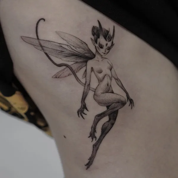 whipshading tattoo by Митя Собаков in Тамбов