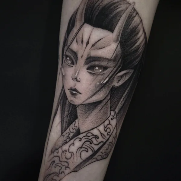 whipshading tattoo by Митя Собаков in Тамбов
