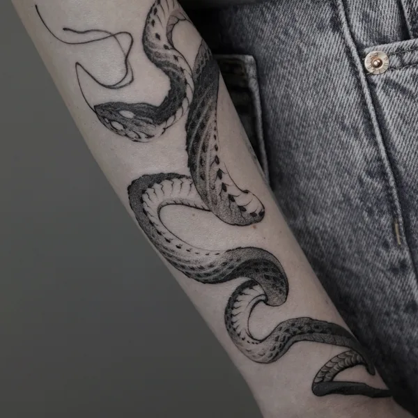 whipshading tattoo by Митя Собаков in Тамбов