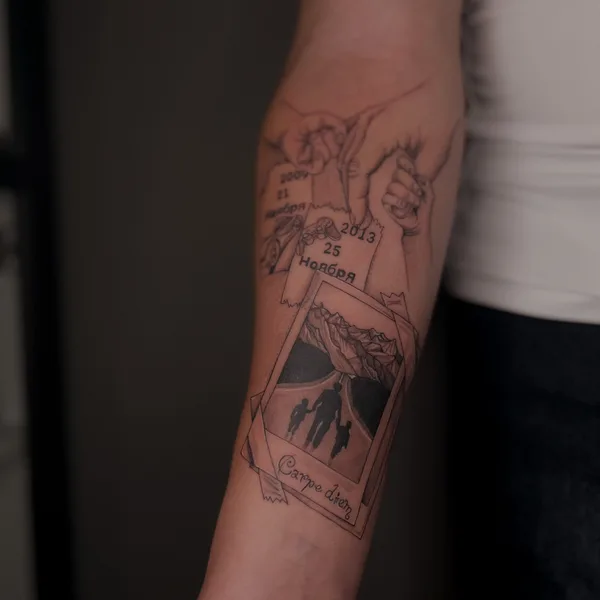 Tattoo tattoo by Нина Волошкина in Moscow