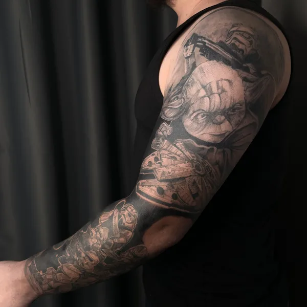 Tattoo tattoo by Нина Волошкина in Moscow