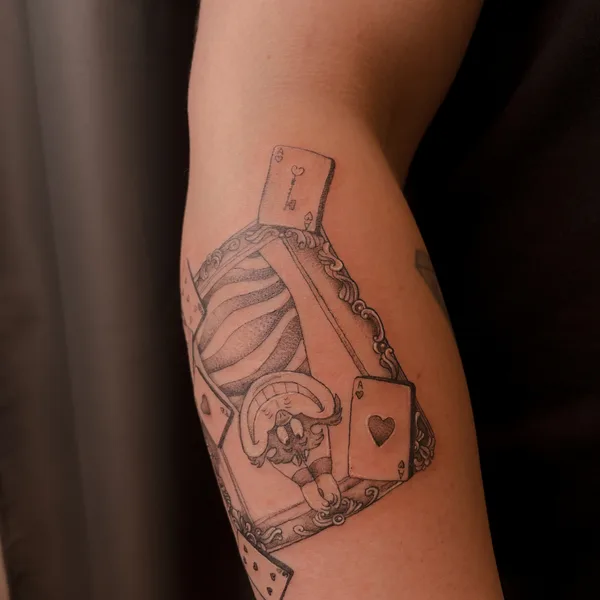 Tattoo tattoo by Нина Волошкина in Moscow