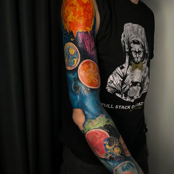 Tattoo tattoo by Нина Волошкина in Moscow