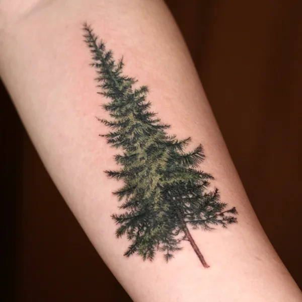 Botanical tattoo by Isle in Seoul