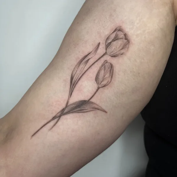 Dotwork tattoo by Colette Galantay in Den Haag