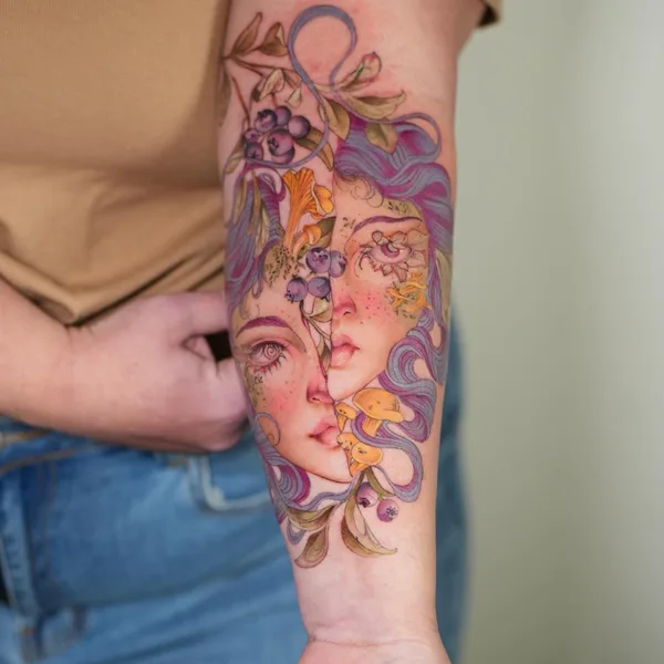 Author's Style tattoo by Maiza in London