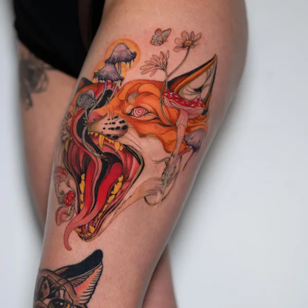 Author's Style tattoo by Maiza in London