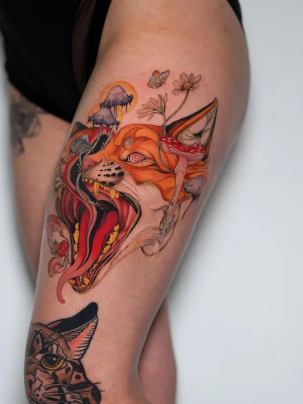 Author's Style tattoo by Maiza in London