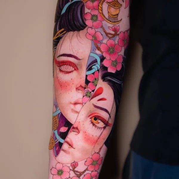 Author's Style tattoo by Maiza in London