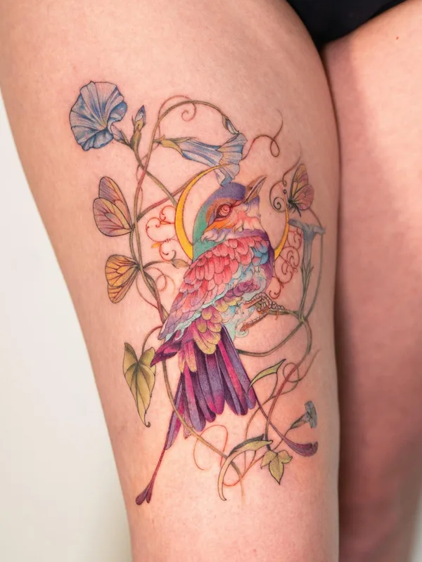 Author's Style tattoo by Maiza in London
