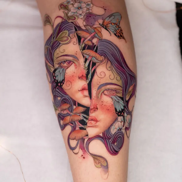 Author's Style tattoo by Maiza in London