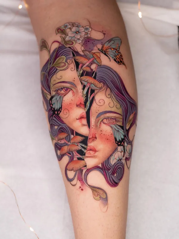 Author's Style tattoo by Maiza in London