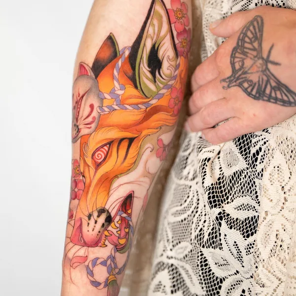Author's Style tattoo by Maiza in London