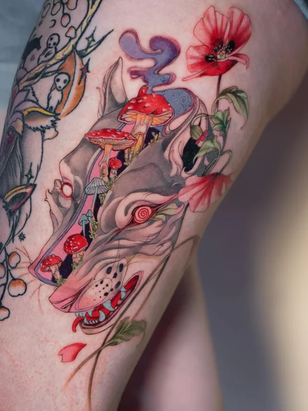 Author's Style tattoo by Maiza in London