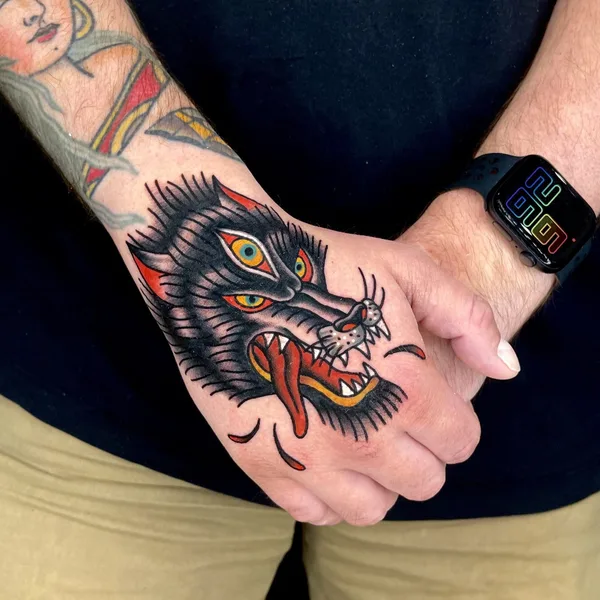 Old School tattoo by Ducky in Seoul