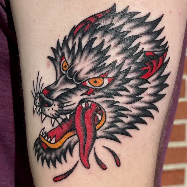 Old School tattoo by Ducky in Seoul