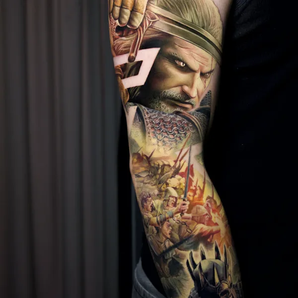Realism tattoo by Мурат Цергой in Краснодар