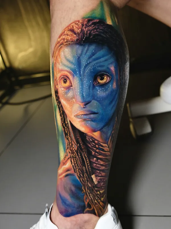 color realism татуировка на calf #78299 | Тату мастер Мурат Цергой