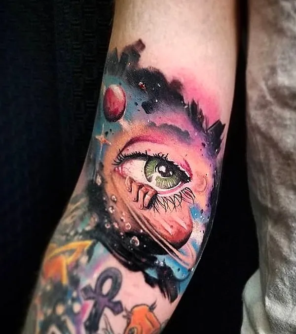 color illustrative татуировка на forearm #78316 | Тату мастер XAVIER ALVAREZ 