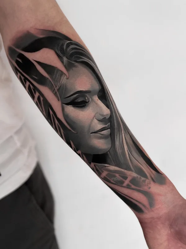 Realism tattoo by Radion Zinyatov in Kelowna