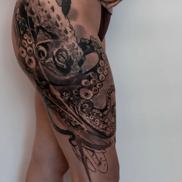 Realism tattoo by Radion Zinyatov in Kelowna