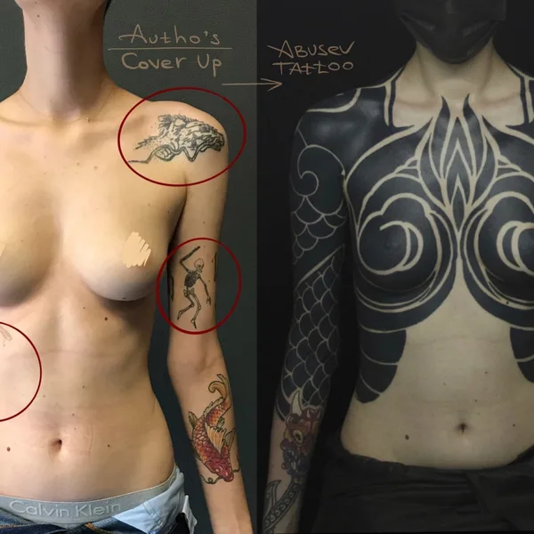 Author's Style tattoo by Руслан Абусев in Moscow