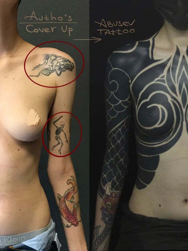 Author's Style tattoo by Руслан Абусев in Moscow