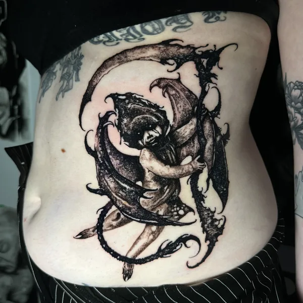 Lettering tattoo by Дмитрий Радэо in Moscow