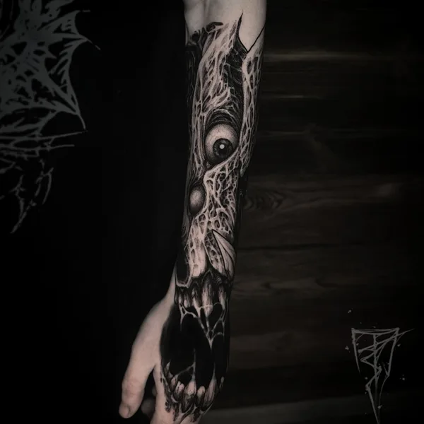 bioorganic tattoo by Влад Цедейко in Иркутск