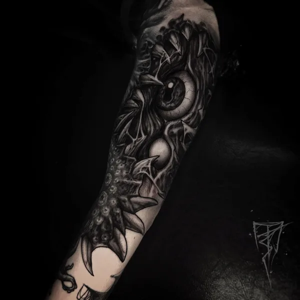 bioorganic tattoo by Влад Цедейко in Иркутск