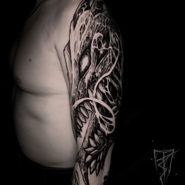 bioorganic tattoo by Влад Цедейко in Иркутск