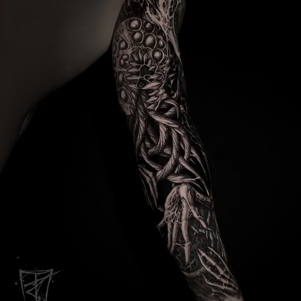 bioorganic tattoo by Влад Цедейко in Иркутск