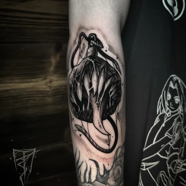 bioorganic tattoo by Влад Цедейко in Иркутск