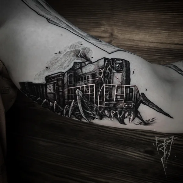 bioorganic tattoo by Влад Цедейко in Иркутск