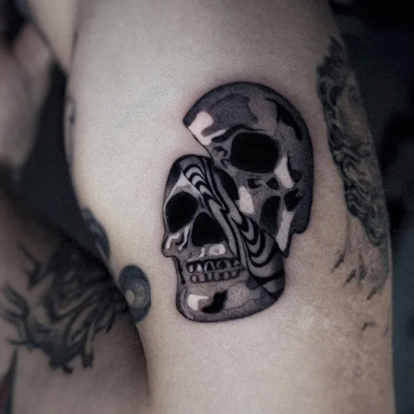 Graphic tattoo by Софья Скворцова STARLING_TATTOO in Волгоград