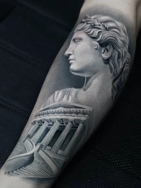 black and grey realism 타투 부위 forearm #78894 | 타투이스트 Анастасия Волкова