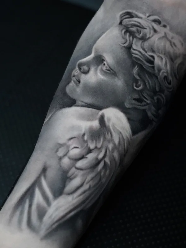 black and grey realism 타투 부위 forearm #78898 | 타투이스트 Анастасия Волкова