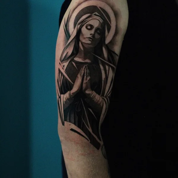 Black tattoo by Андрей Андронов in Сызрань