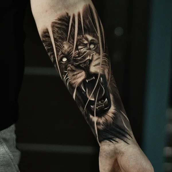 Black tattoo by Андрей Андронов in Сызрань