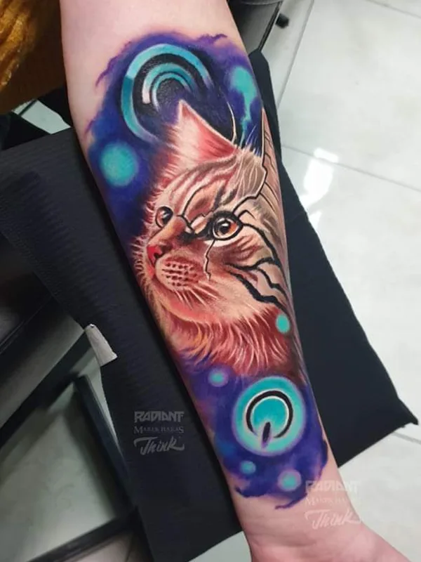 color illustrative татуировка на forearm #79051 | Тату мастер Marek Unfamous Haras