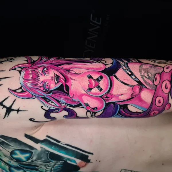 freehand tattoo by Margoatir in Amsterdam
