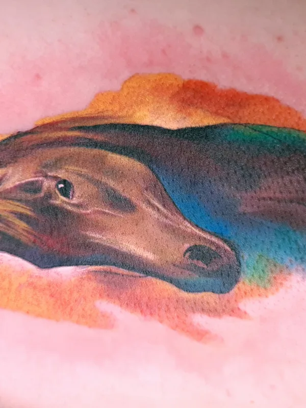 color realism tattoo auf chest #79108 | Tätowierer Margoatir