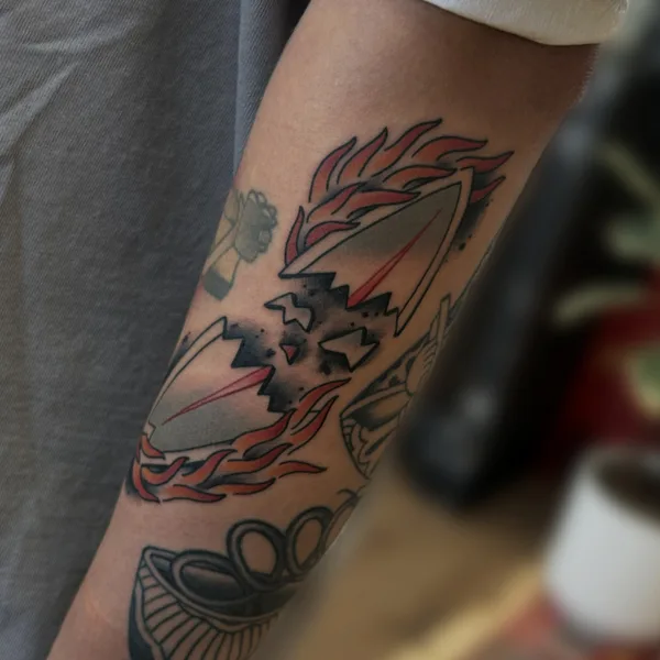 Old School tattoo by Артём Бритва in Moscow