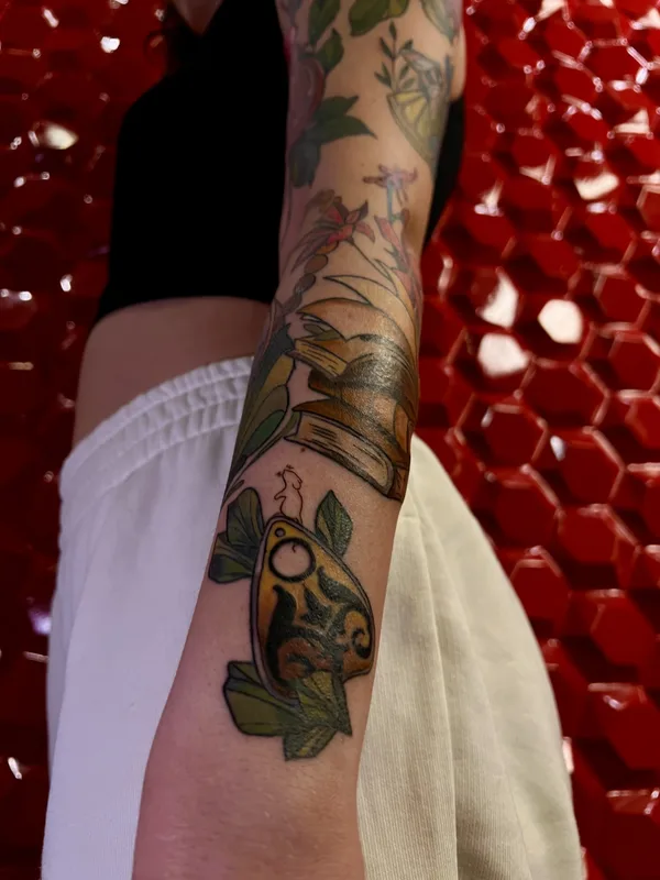 female color illustrative татуировка на forearm #79118 | Тату мастер Julia Zu