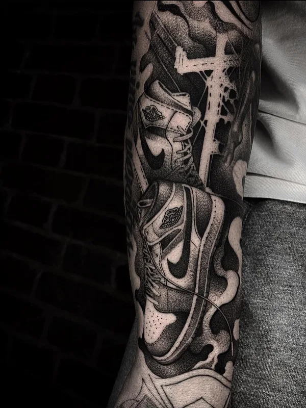 Lettering tattoo by Павел Легендарный in Сочи